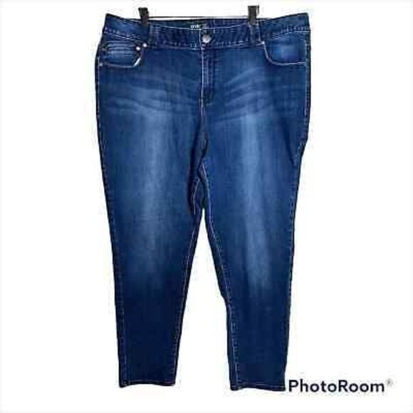 Lane Bryant denim‎ jeggings size 24 - Picture 1 of 4